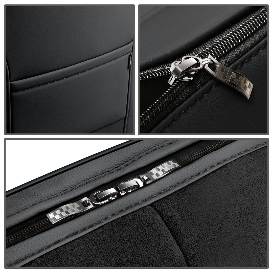 Voris Style Front Row Seat Covers Set - Black