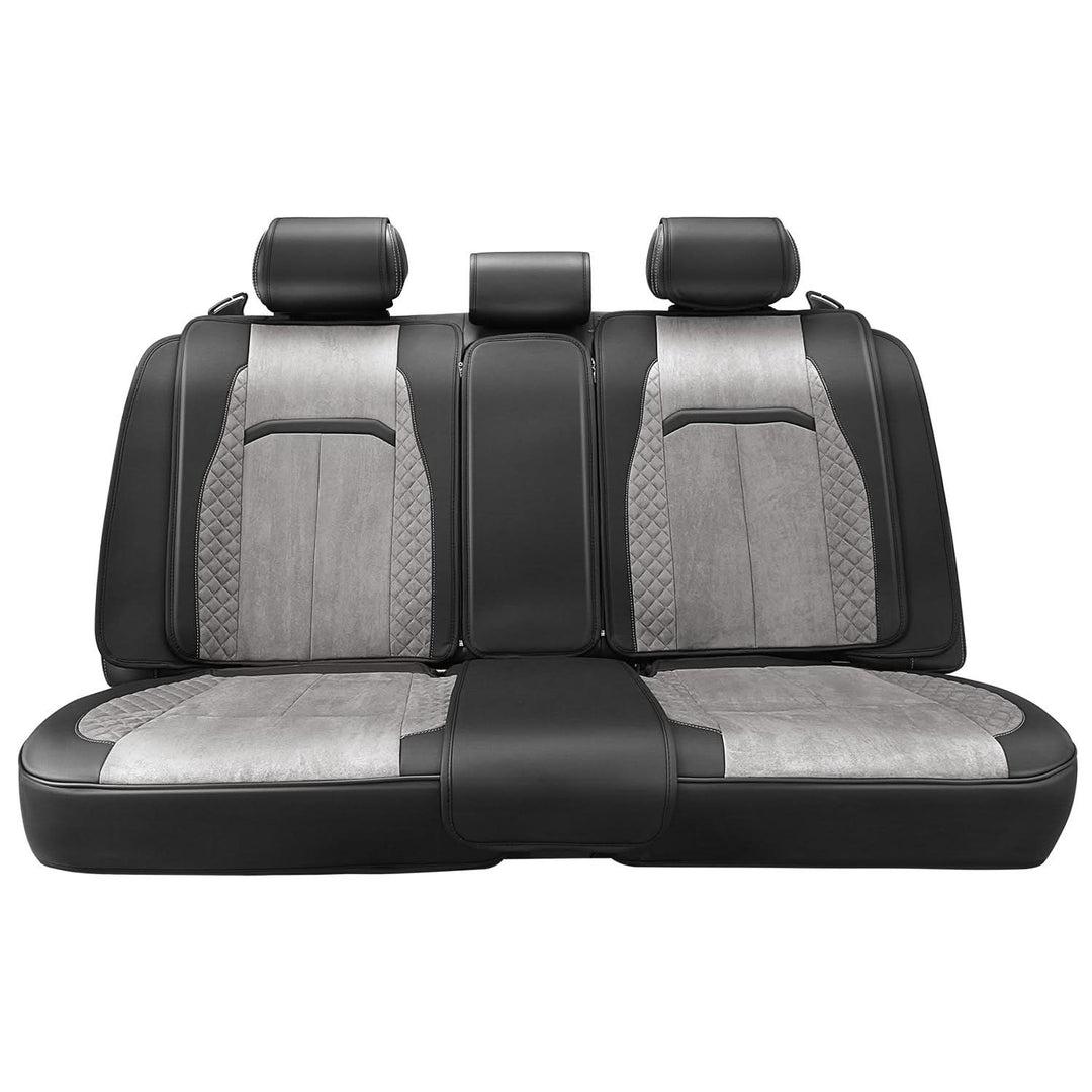 Voris Style Full Set Seat Covers - Black/Grey