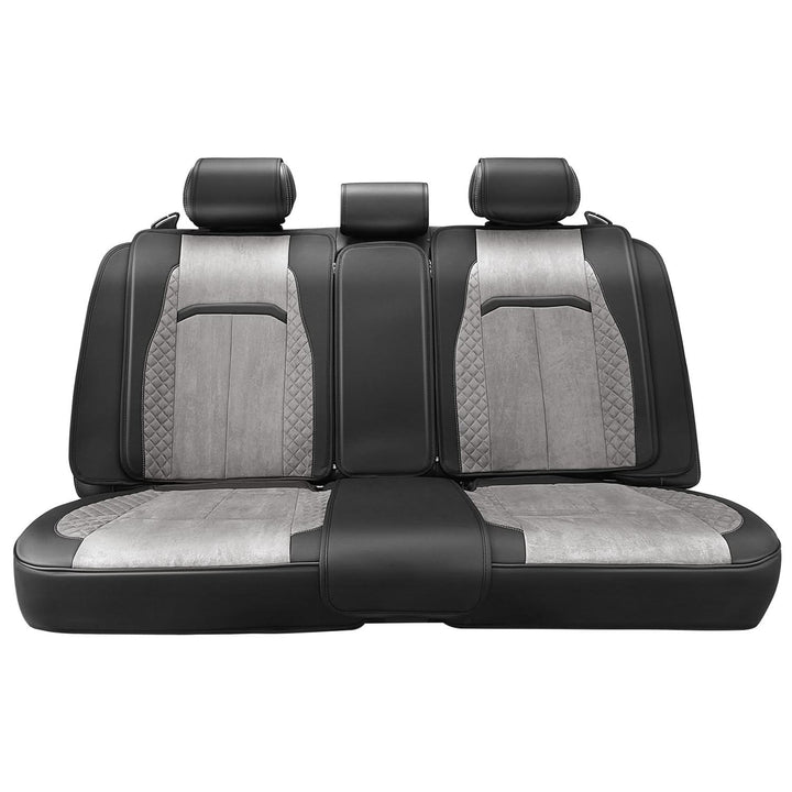 Voris Style Full Set Seat Covers - Black/Grey