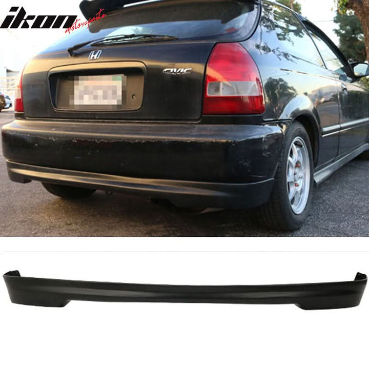Fits Honda Civic 96-98 3Dr Mugen PP Front + Rear Bumper Lip Spoiler