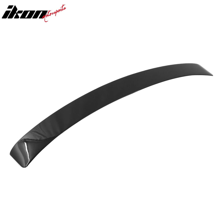 Fits 07-13 W221 Trunk Spoiler & L Type Roof Wing #040 Black