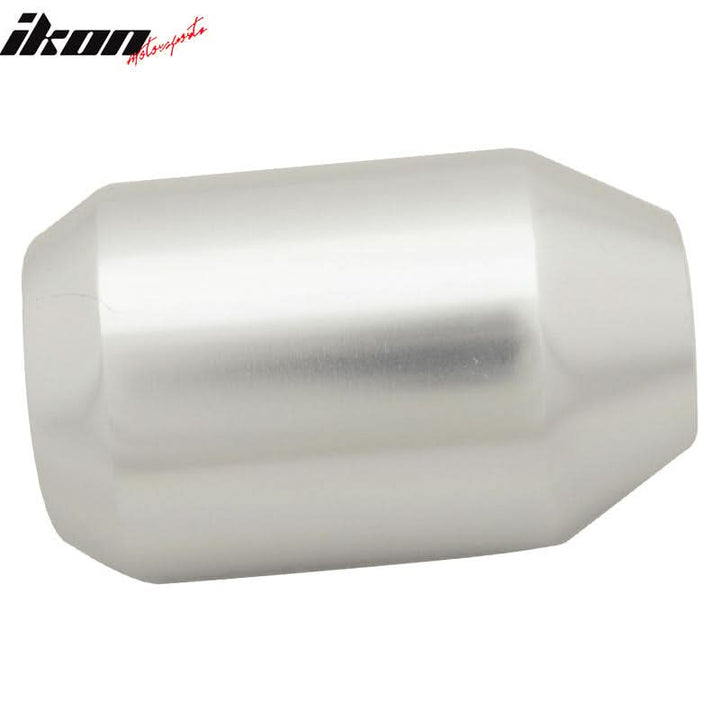 Silver M10X1.5 MT MUG Gear Shift Knob 5 Speed JDM Emblem Badge VW Golf