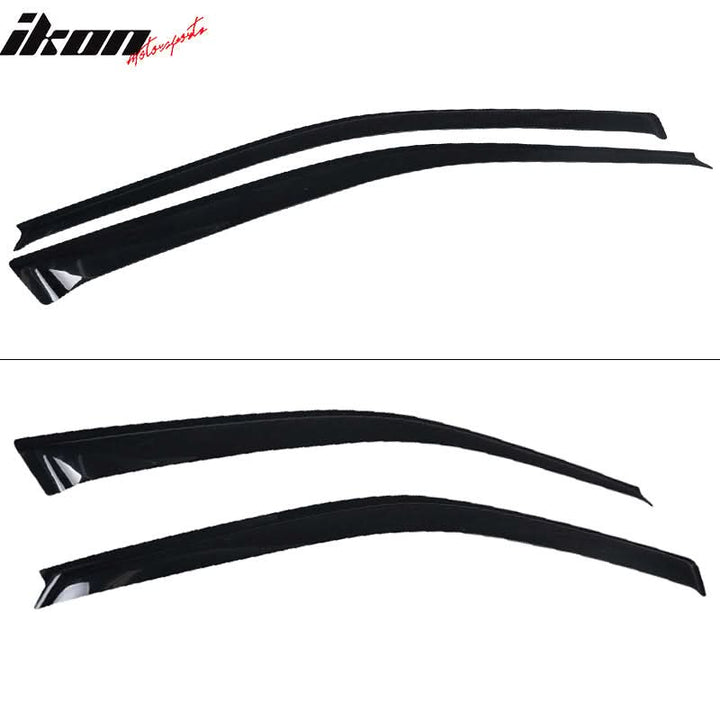 Fits Honda Civic 99-00 3D Mugen Front Bumper Lip + Window Visor