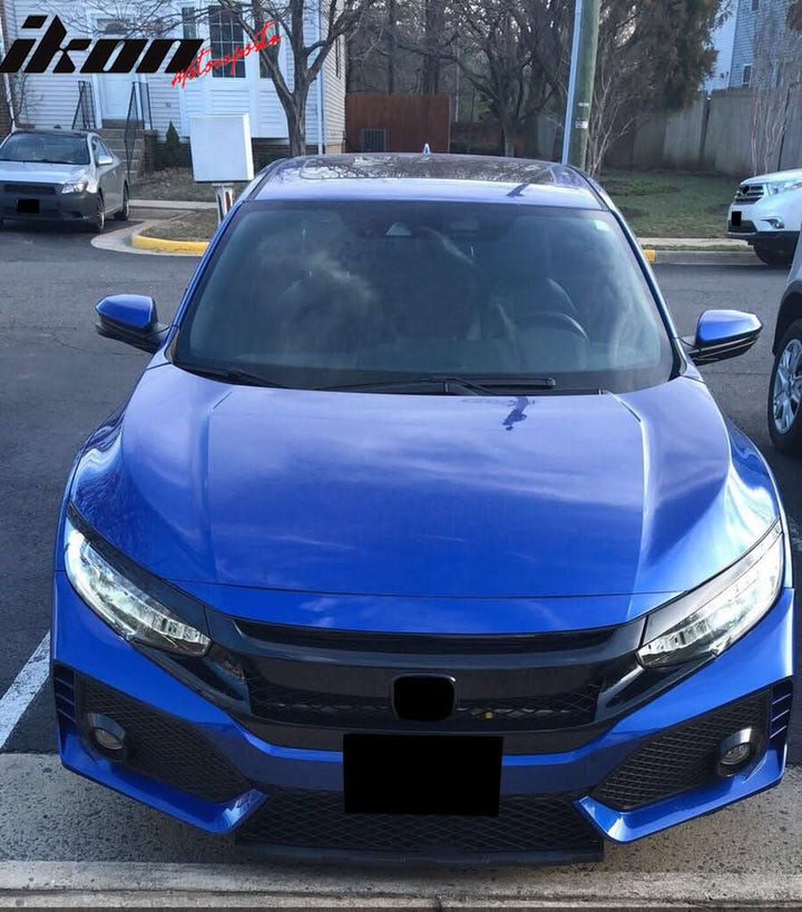 2016-2021 Honda Civic 10th-Gen Type-R Style Front Bumper Conversion