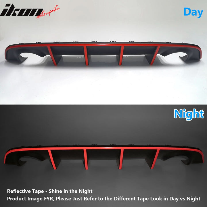 2015-2023 Dodge Charger OE Rear Diffuser w Reflective Tape