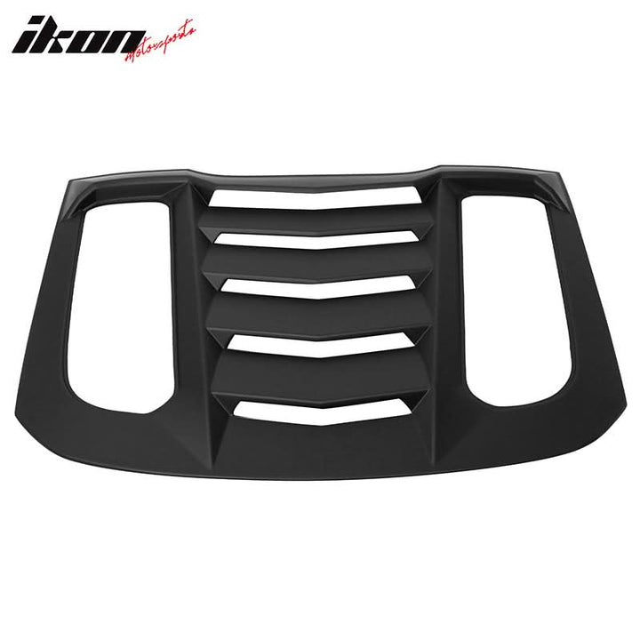 2015-2023 Ford Mustang Coupe Unpainted Rear Window Louver Side Vent