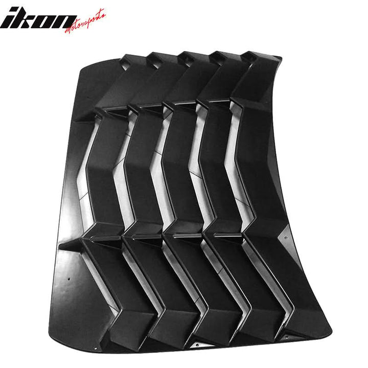 2016-2021 Honda Civic Sedan Rear Window Louver Side Quarter Scoop ABS