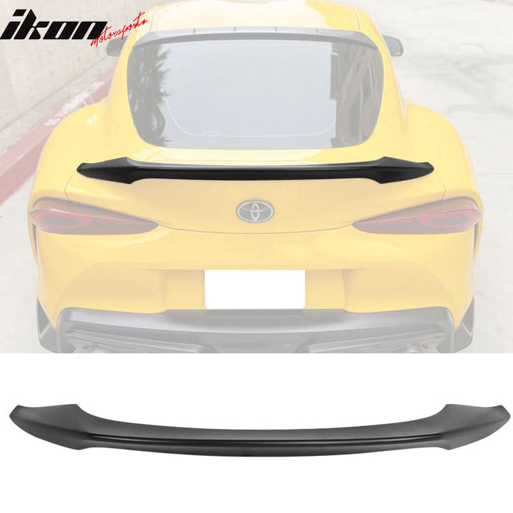 2020-2025 Toyota GR Supra MK5 J29 Matte TRD Rear Trunk + Roof Spoiler
