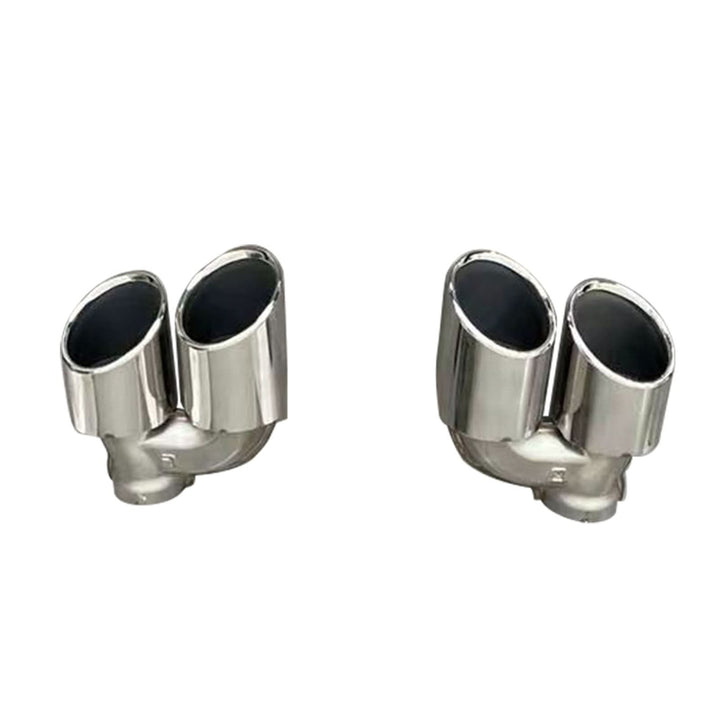 2014-2015 Chevy Camaro Black Rear Diffuser + Quad Exhaust Tips