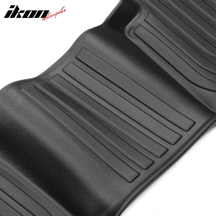2022-2024 Hyundai Tucson Hybrid 3D Black Floor Mats + Trunk Mat TPE