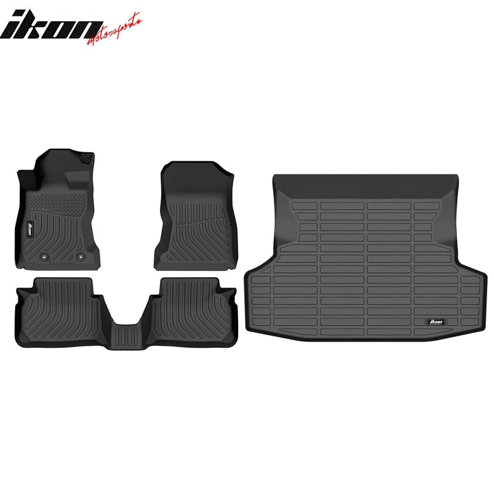 2022-2025 Subaru WRX All Weather 3D Floor Mats Carpets+ Trunk Mat TPE