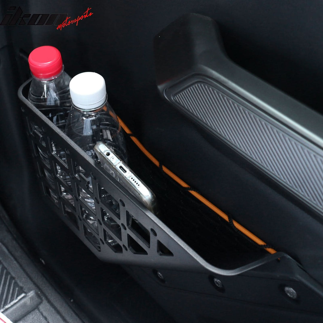 2021-2025 Ford Bronco 4-Door Black Door Storage Pocket Box ABS 4PCS
