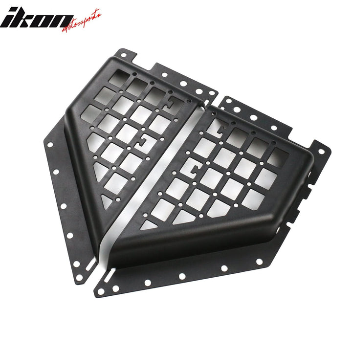 2021-2025 Ford Bronco 4-Door Black Door Storage Pocket Box ABS 4PCS