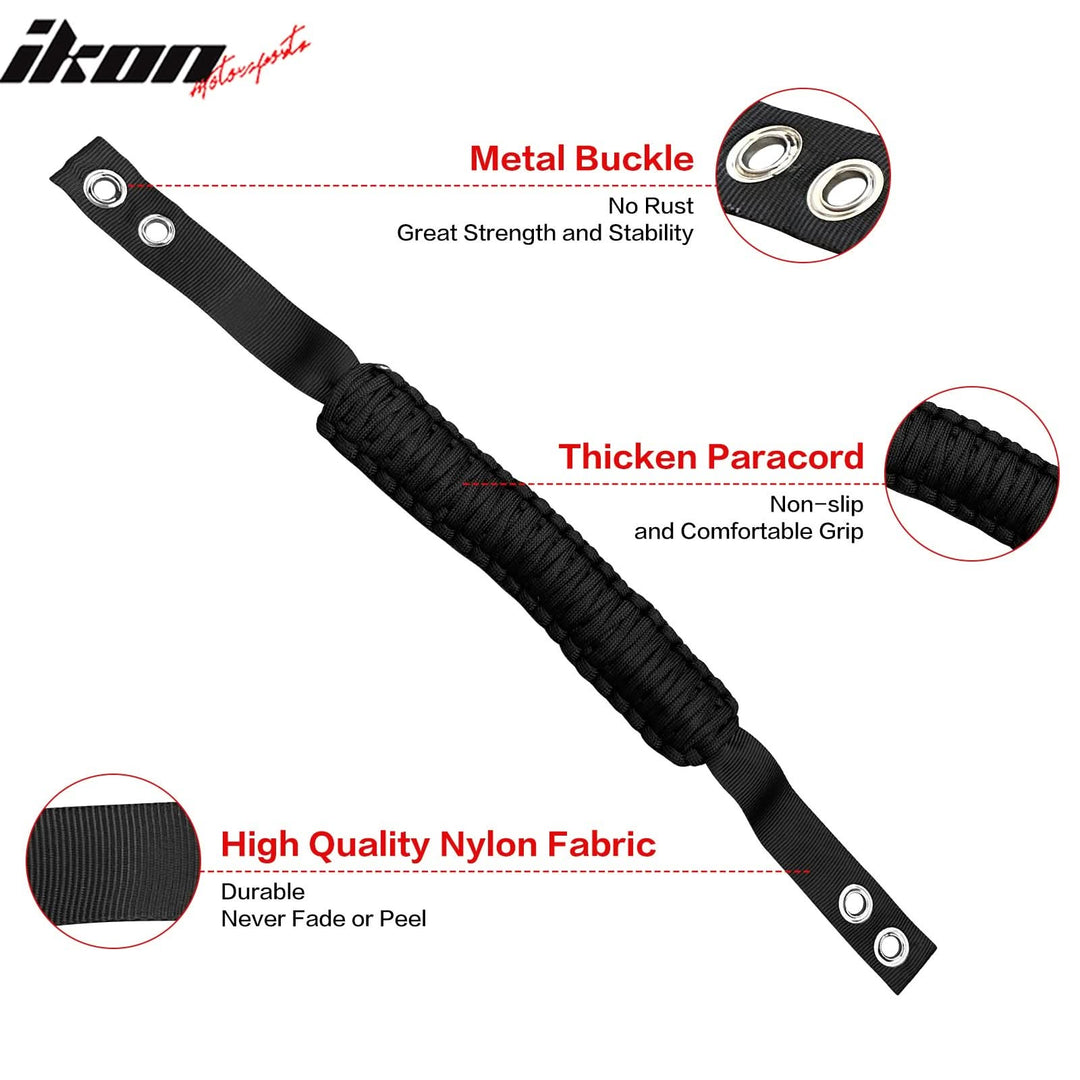 2021-2025 Ford Bronco 2/4Dr 4PCS Nylon Roll Bar Grab Handles Grip