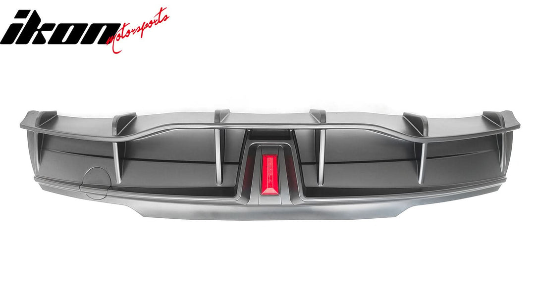 2020-2024 Tesla Y IKON Matte Black Rear Bumper Lip W/ RearÂ Aprons PP