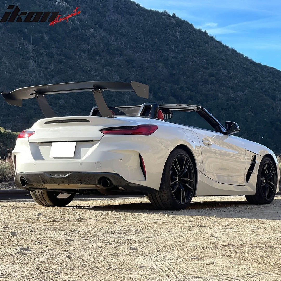Universal 61'' GT Trunk Spoiler V1 Brackets V4A Legs + Side Plates ABS