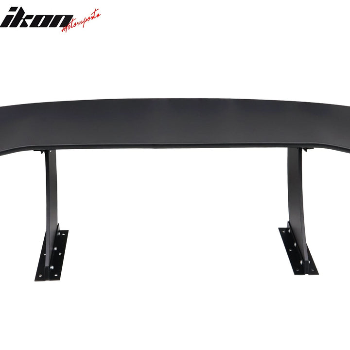 Universal 65'' GT Trunk Spoiler V1 Brackets V4A Legs + Side Plates ABS