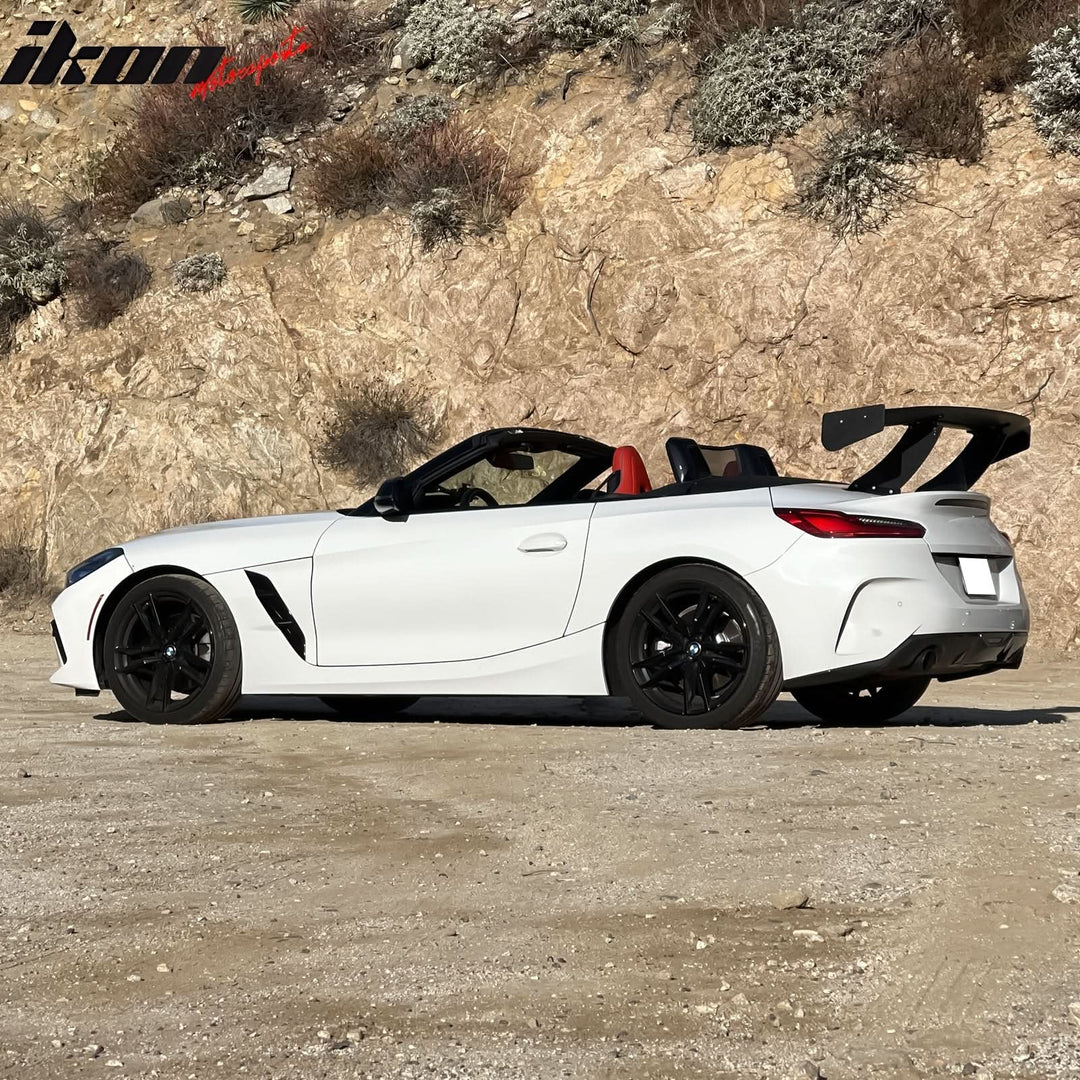 Universal 57'' GT Trunk Spoiler V1 Brackets V4A Legs + V4C Plates ABS