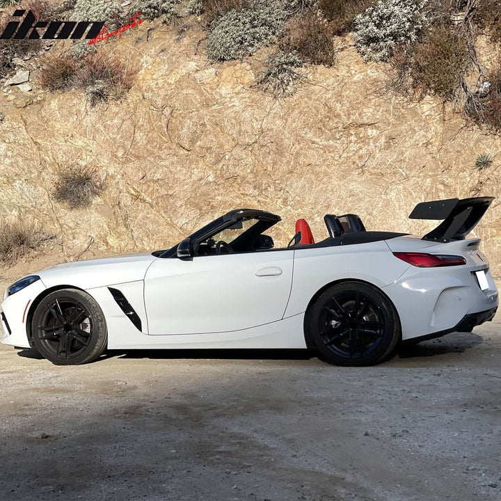 Universal 57'' GT Trunk Spoiler V1 Brackets V4A Legs + V4D Plates ABS