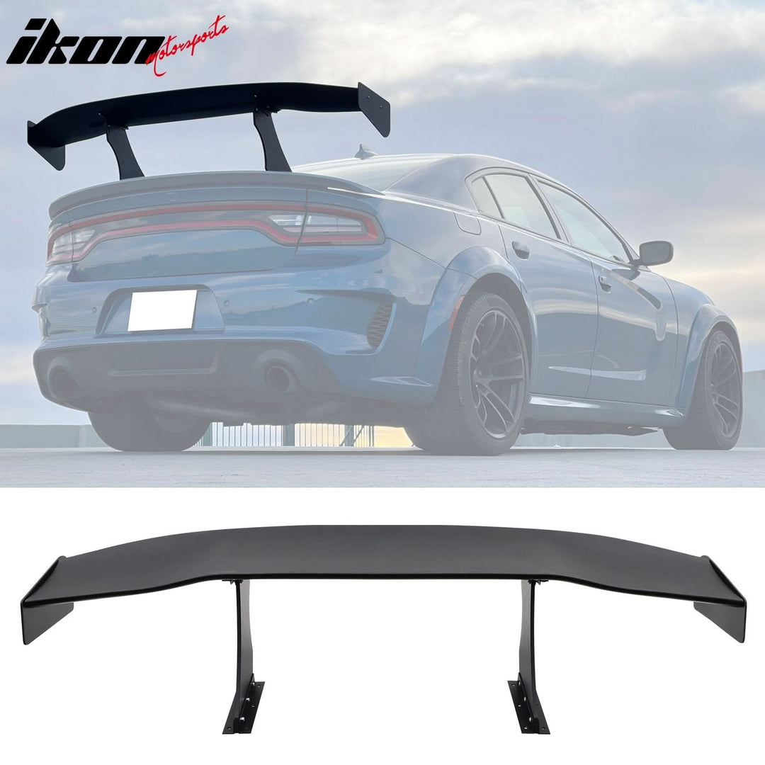 Universal 57'' GT Trunk Spoiler V1 Brackets V4B Legs + V4C Plates ABS