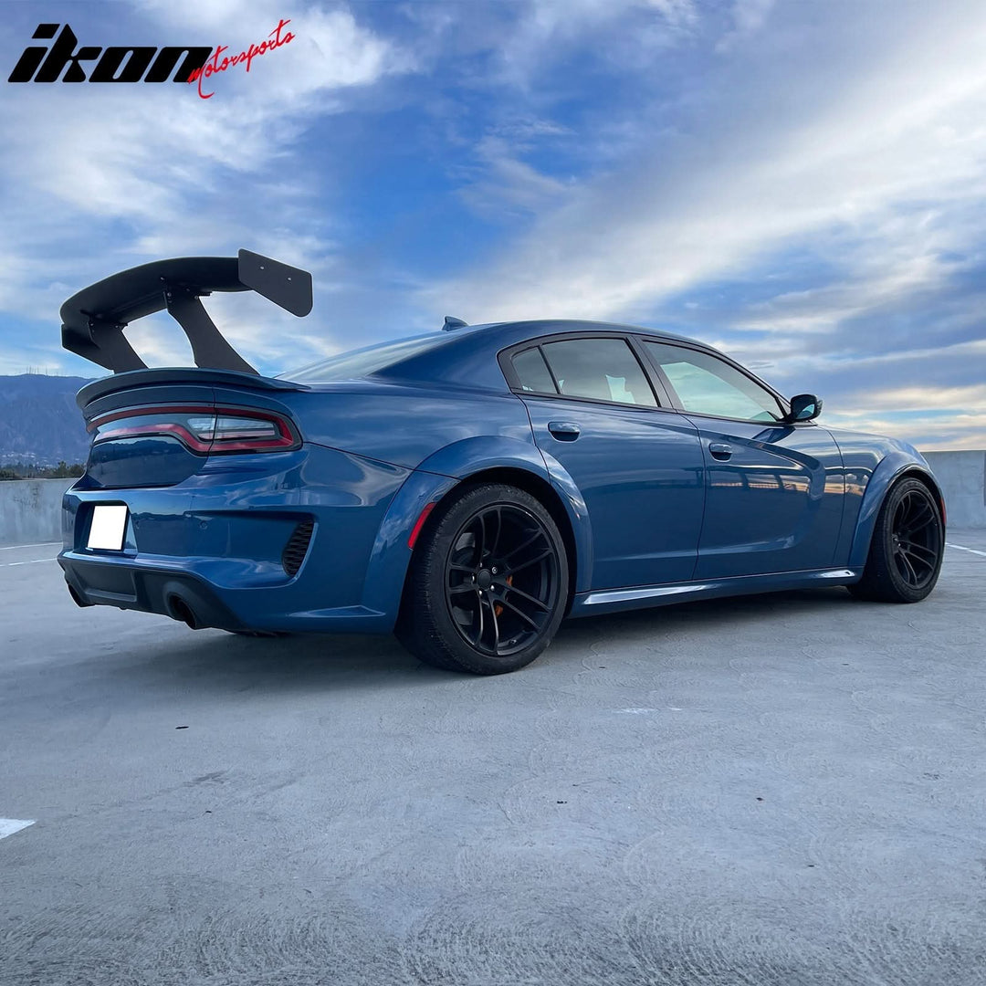Universal 57'' GT Trunk Spoiler V1 Brackets V4B Legs + V4C Plates ABS