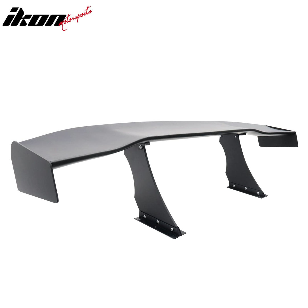 Universal 57'' GT Trunk Spoiler V1 Brackets V4B Legs + V4C Plates ABS