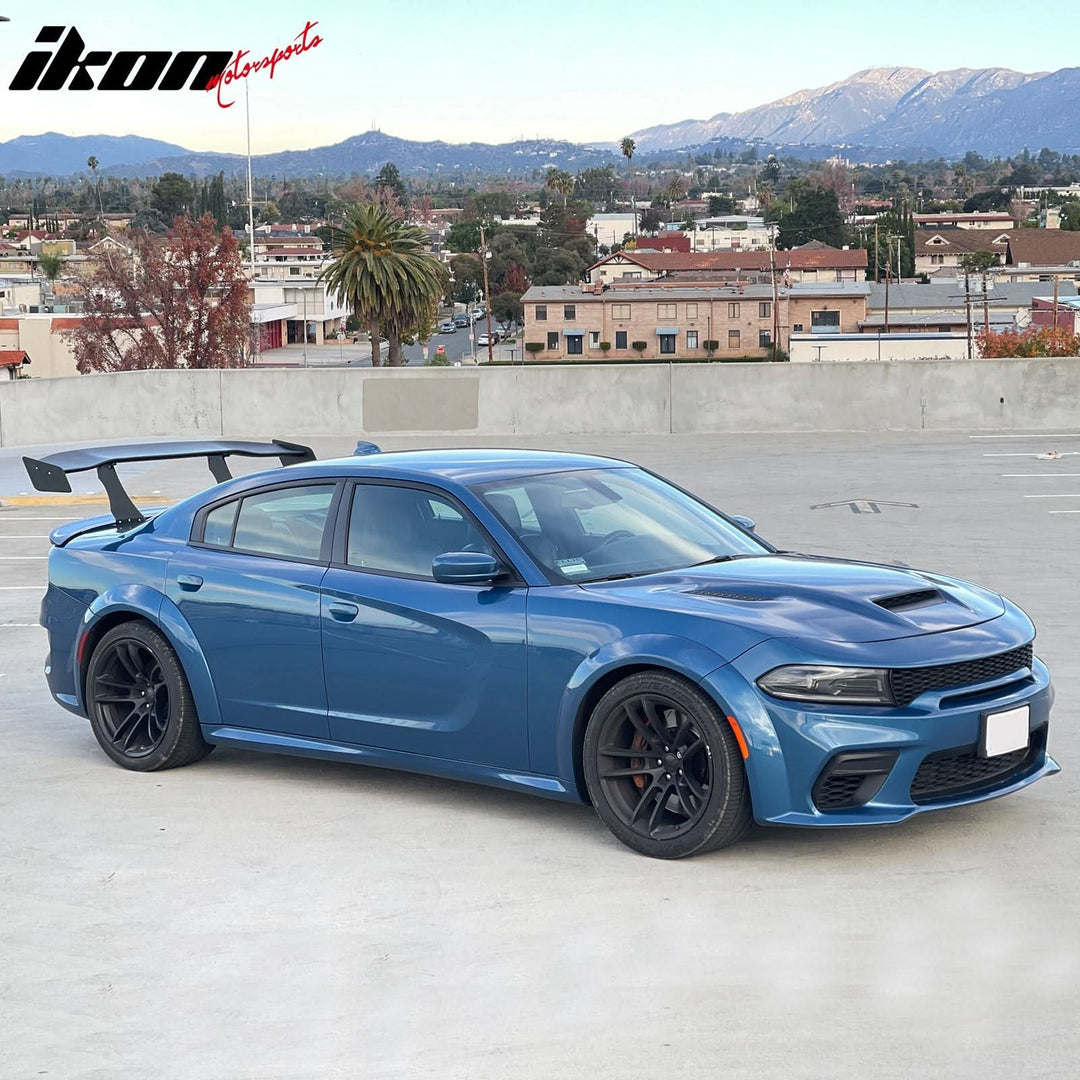 Universal 57'' GT Trunk Spoiler V1 Brackets V4B Legs + V4D Plates ABS