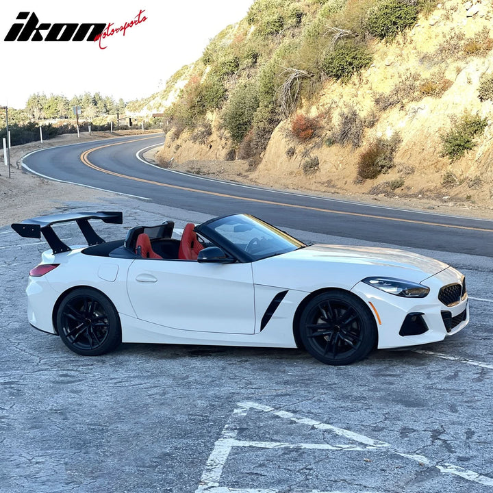 Universal 57'' GT Trunk Spoiler V1 Brackets V4C Legs + V4A Plates ABS