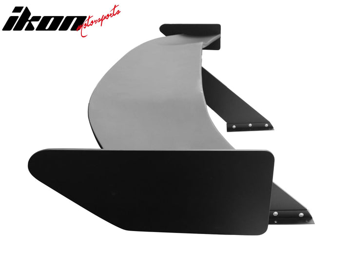 Universal 57'' GT Trunk Spoiler V1 Brackets V4D Legs + V4A Plates ABS