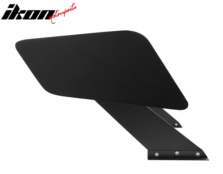 Universal 57'' GT Trunk Spoiler V1 Brackets V4D Legs + Side Plates ABS