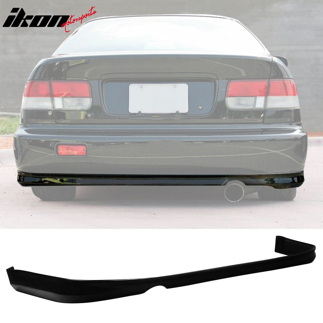 Rear Diffuser & Front Lip ForÂ 1992-1995 Honda Civic JDM Unpainted