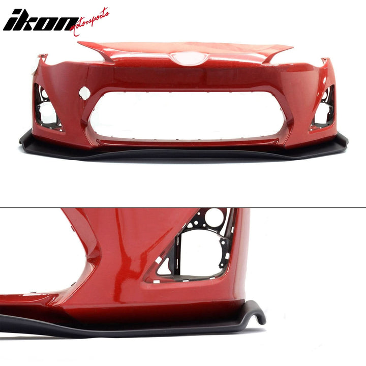 Side Skirts & Front Lip For 2013-2016 Scion FR-S GR Style PU Unpainted