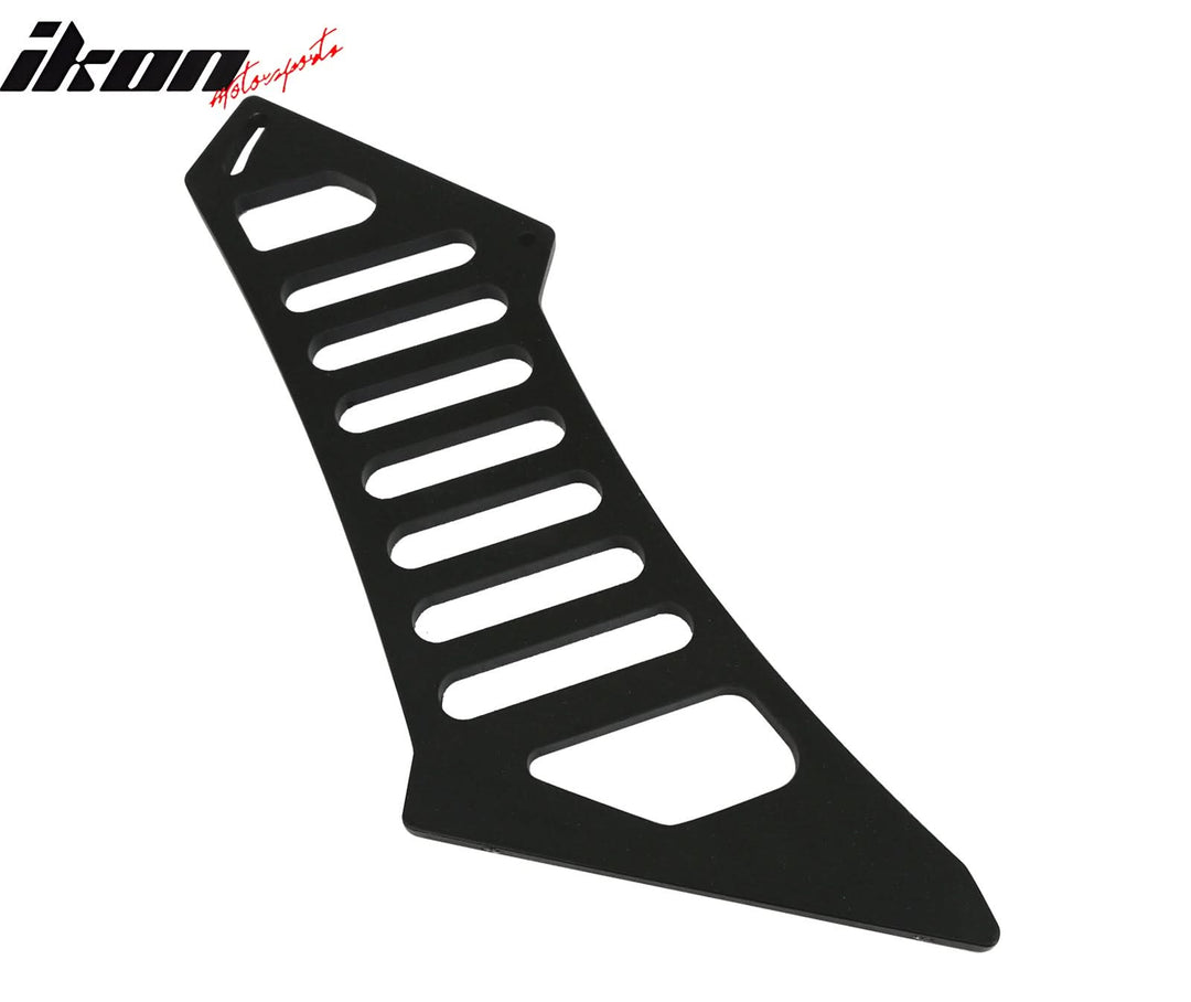 56"Inch GT Style Trunk Spoiler V1 Side Plates V3 Legs 3D Carbon Fiber