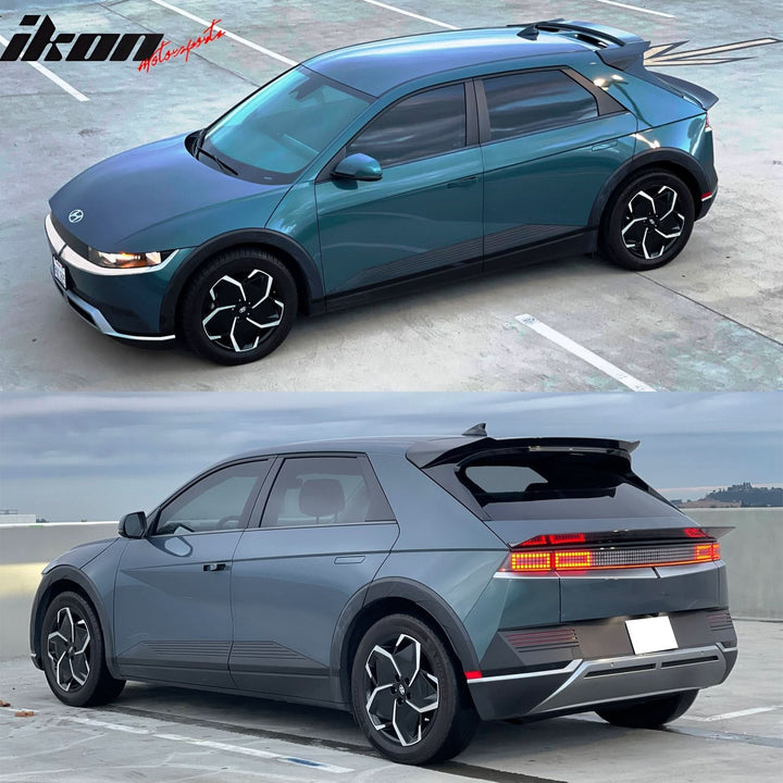 2022-2024Â Hyundai Ioniq 5 Carbon Fiber Print Trunk + Roof Spoiler ABS