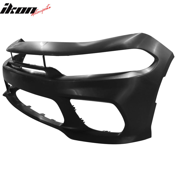 2015-2023 Dodge Charger Widebody SRT Front Bumper Cover + Pink Lip PP