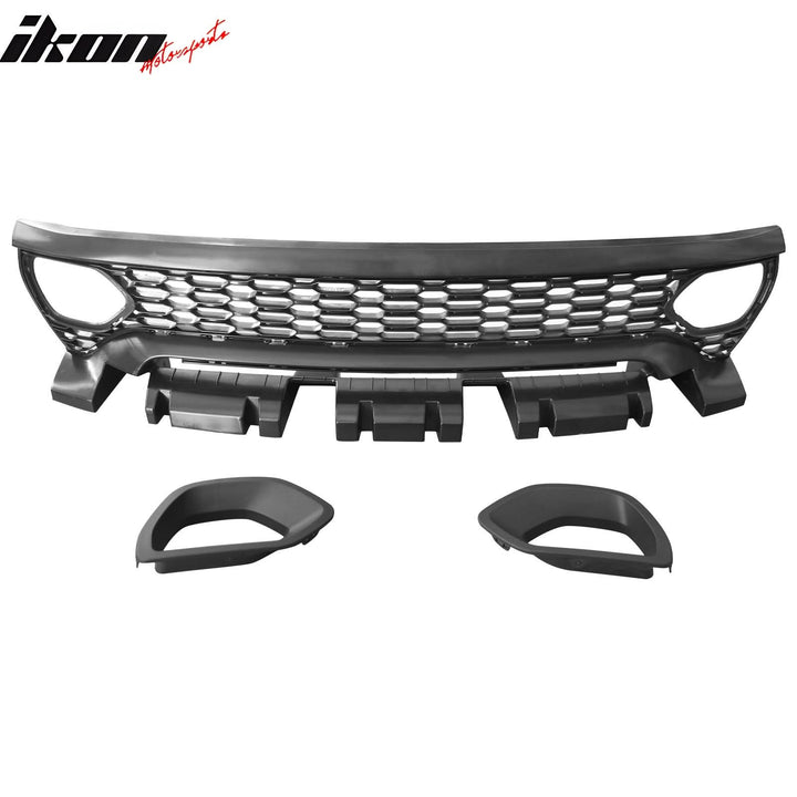 2015-2023 Dodge Charger Widebody SRT LED Bumper Cover Pink Lip PP