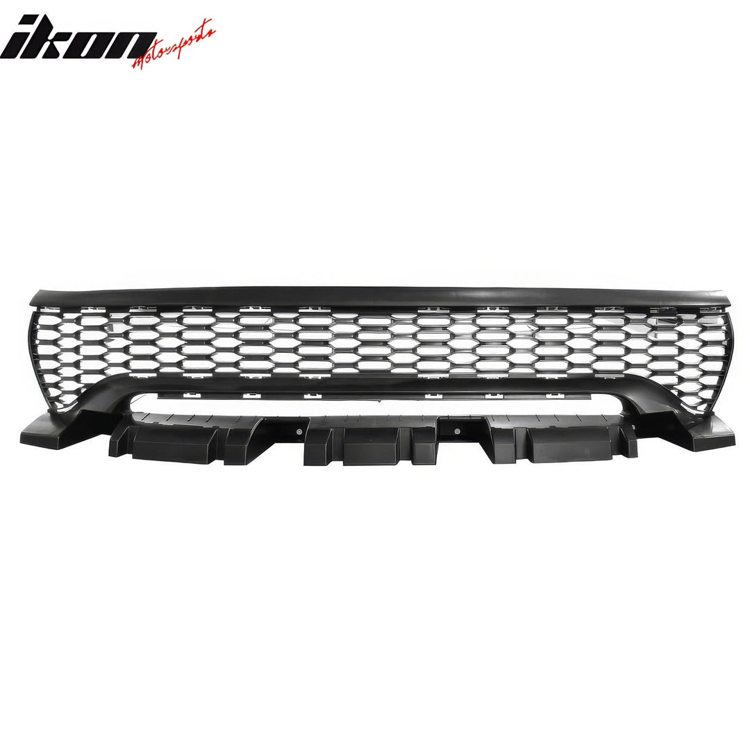 2015-2023 Dodge Charger IKON Matte Black Rear Bumper Cover Diffuer PP