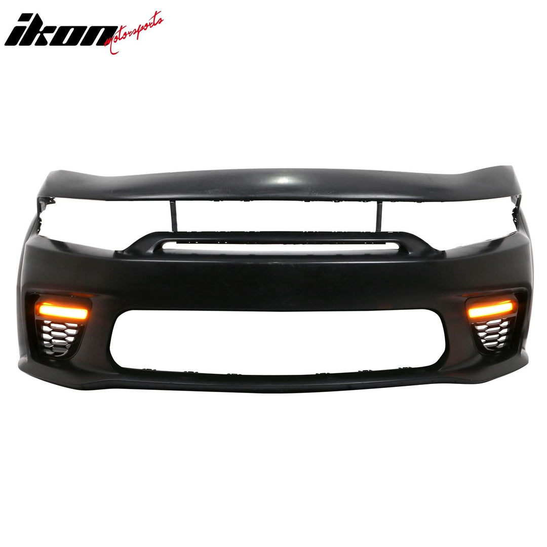 2015-2023 Dodge Charger Widebody SRT Unpainted Front Rear LED Bumpers
