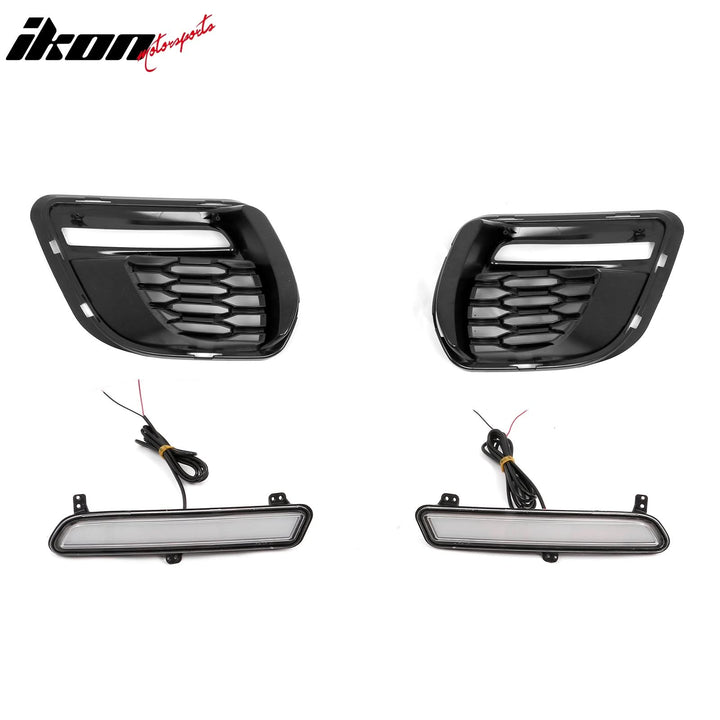 2015-2023 Dodge Charger Widebody SRT Unpainted Front Rear LED Bumpers