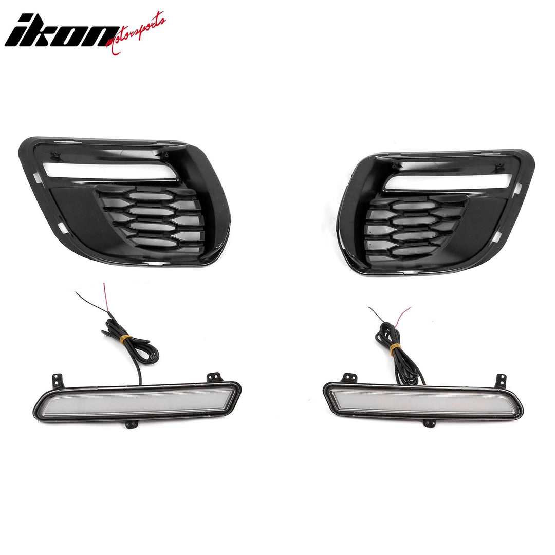 2015-2023 Dodge Charger Widebody SRT LED Front Bumper Cover Pink PP