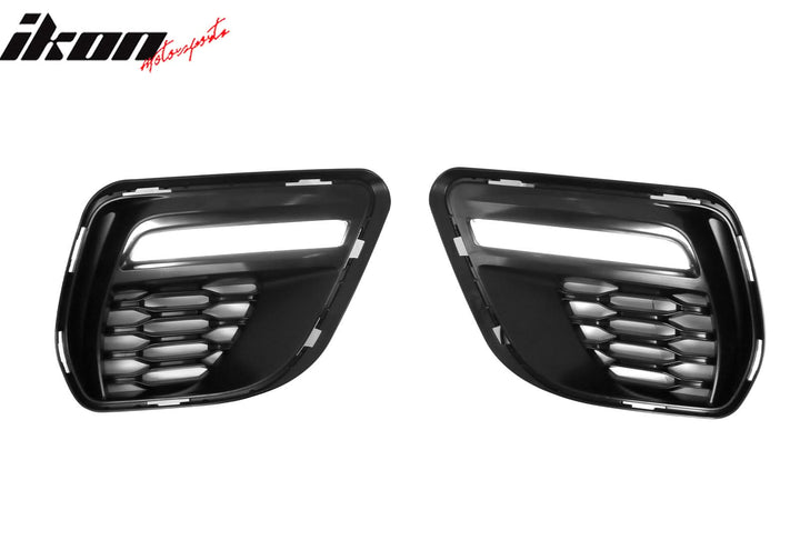 2015-2023 Charger Widebody Rear Bumper Covers W/ SRT Grilles LED ABS