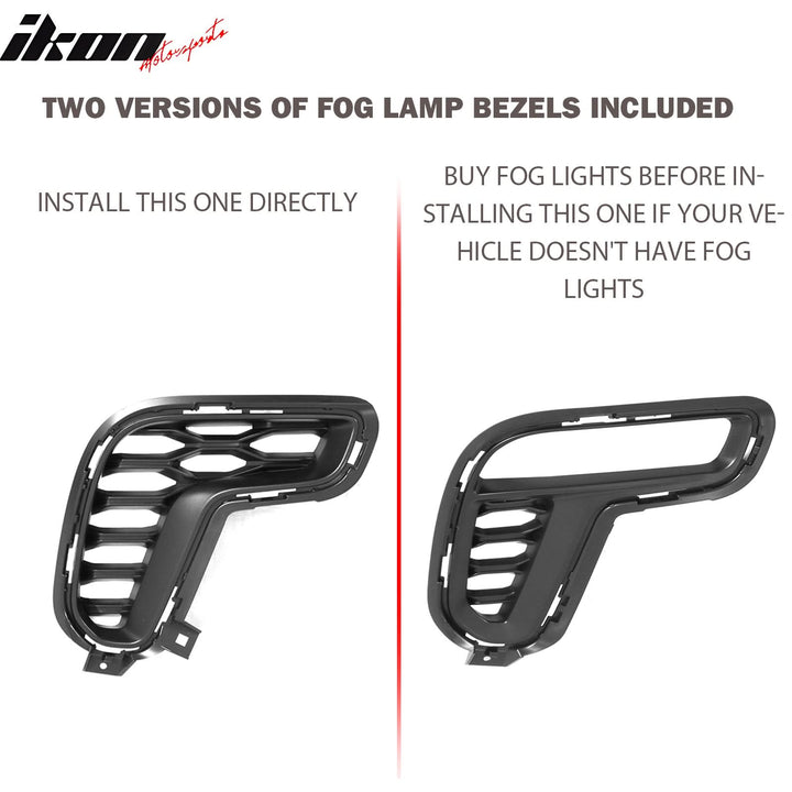 21-24 Dodge Durango Front Rear Bumper Cover Hellcat Style V1 Diffuser