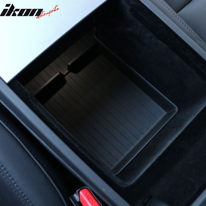 2024-2025 Tesla Model 3 Lower + Upper Center Console Storage Box TPE