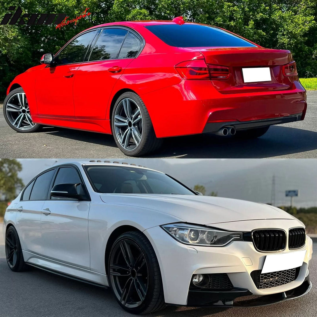 2012-2018 BMW F30 3 Series M-Tech Front Rear Bumper Cover Side Skirts