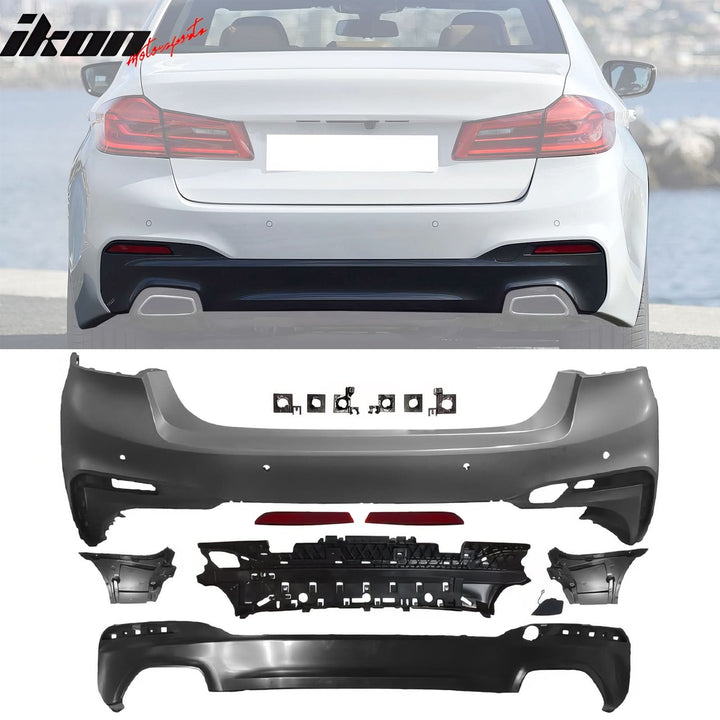 2017-2020 BMW G30 5 Series M-Tech Front Rear Bumper Covers Side Skirts