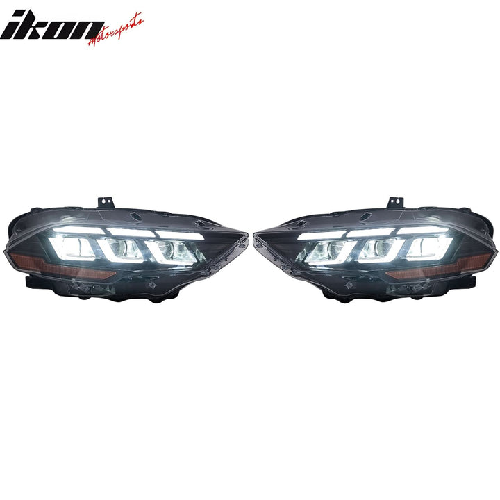 2018-2023 Ford Mustang Dark Horse Bumper Cover Switchback Headlight PP