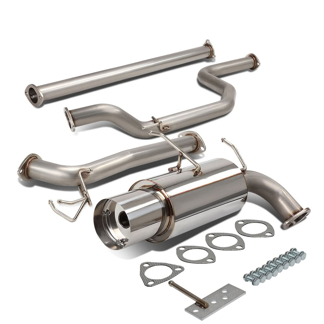 90-93 Acura Integra GS/RS 2 Door Catback Exhaust Single Tip Stainless Steel
