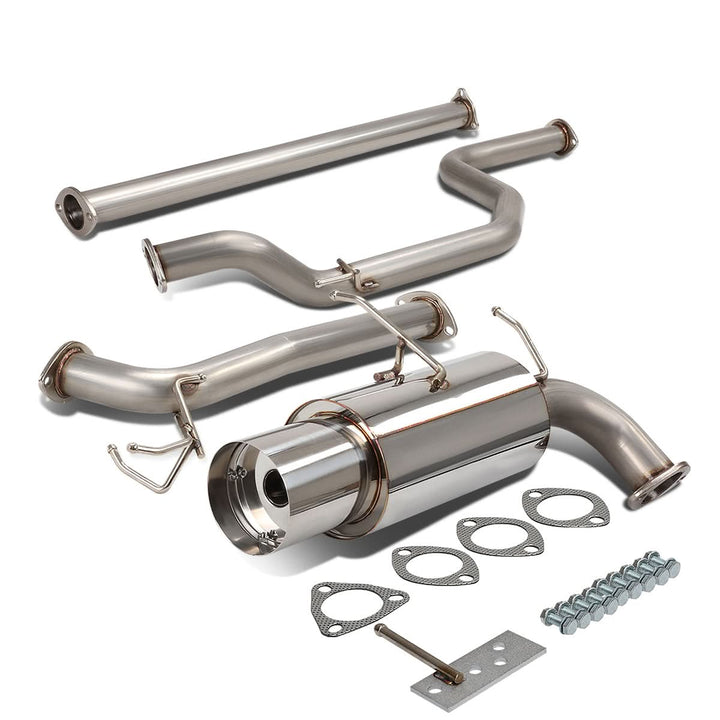 90-93 Acura Integra GS/RS 2 Door Catback Exhaust Single Tip Stainless Steel