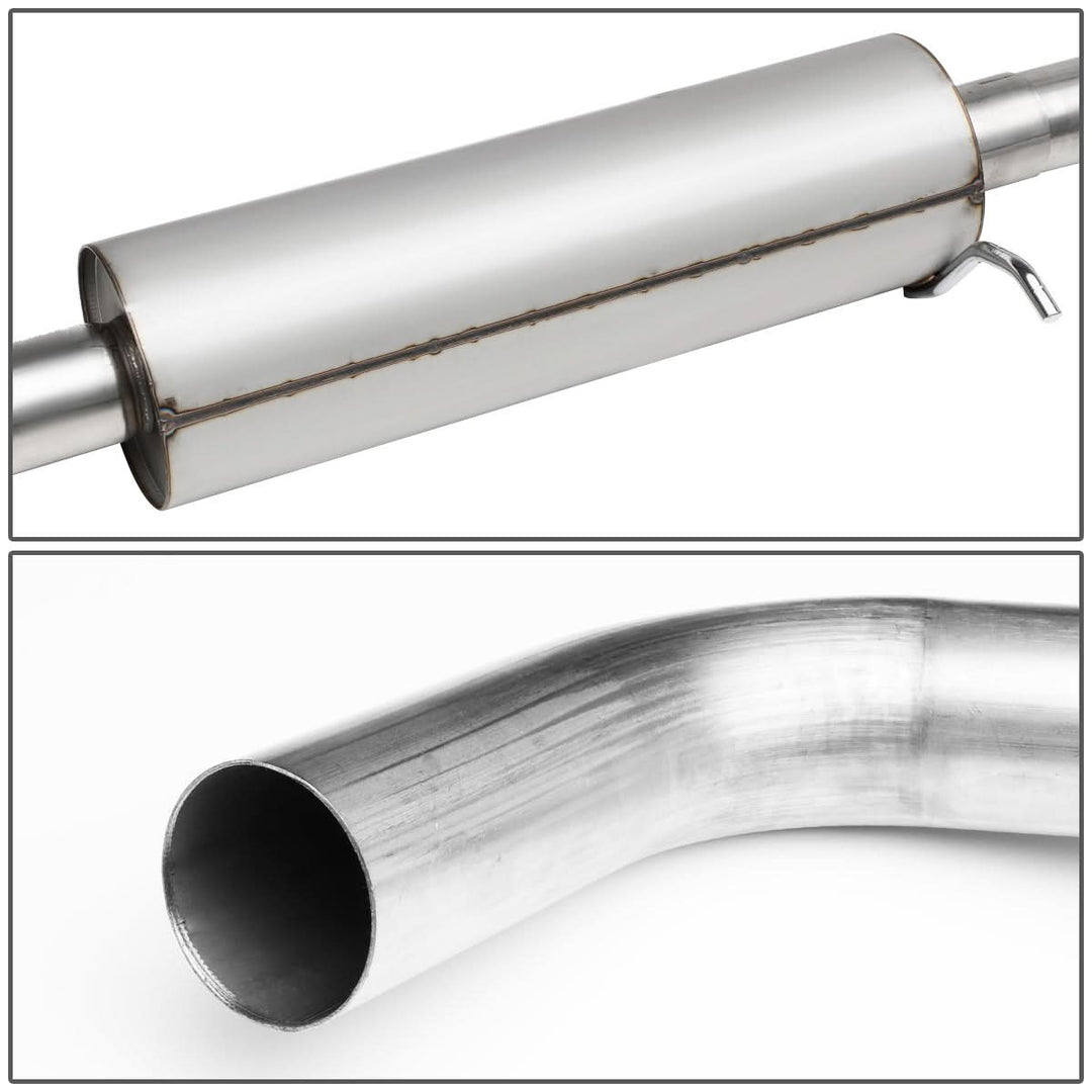 2004-2012 Chevrolet Colorado Single Catback Exhaust System - Stainless Steel