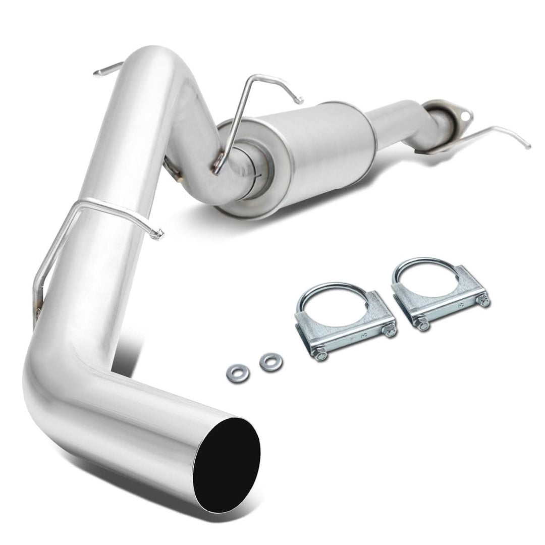 2015-2016 Chevrolet Colorado Single Tip Catback Exhaust Stainless Steel